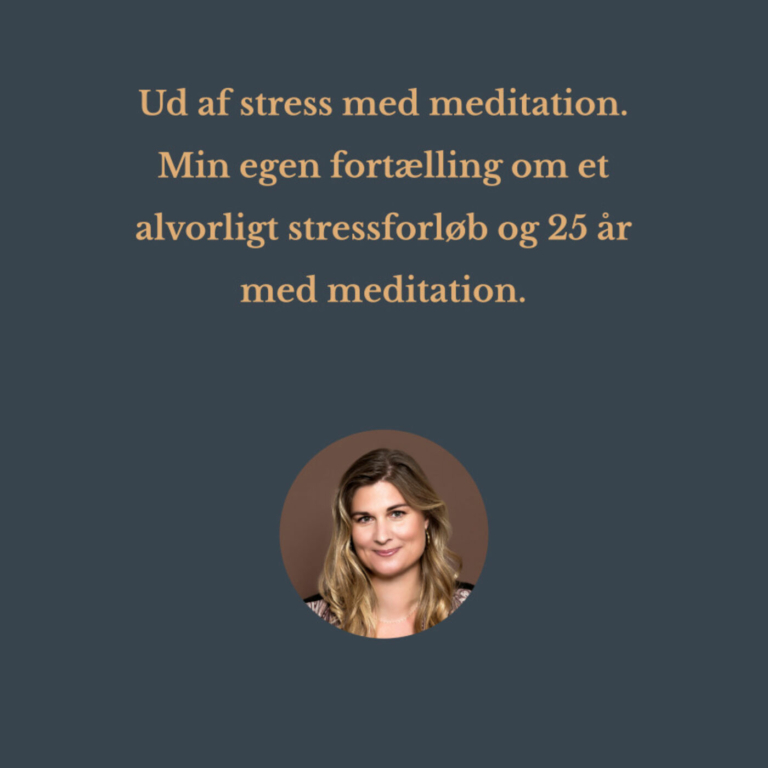 Ud af stress med meditation